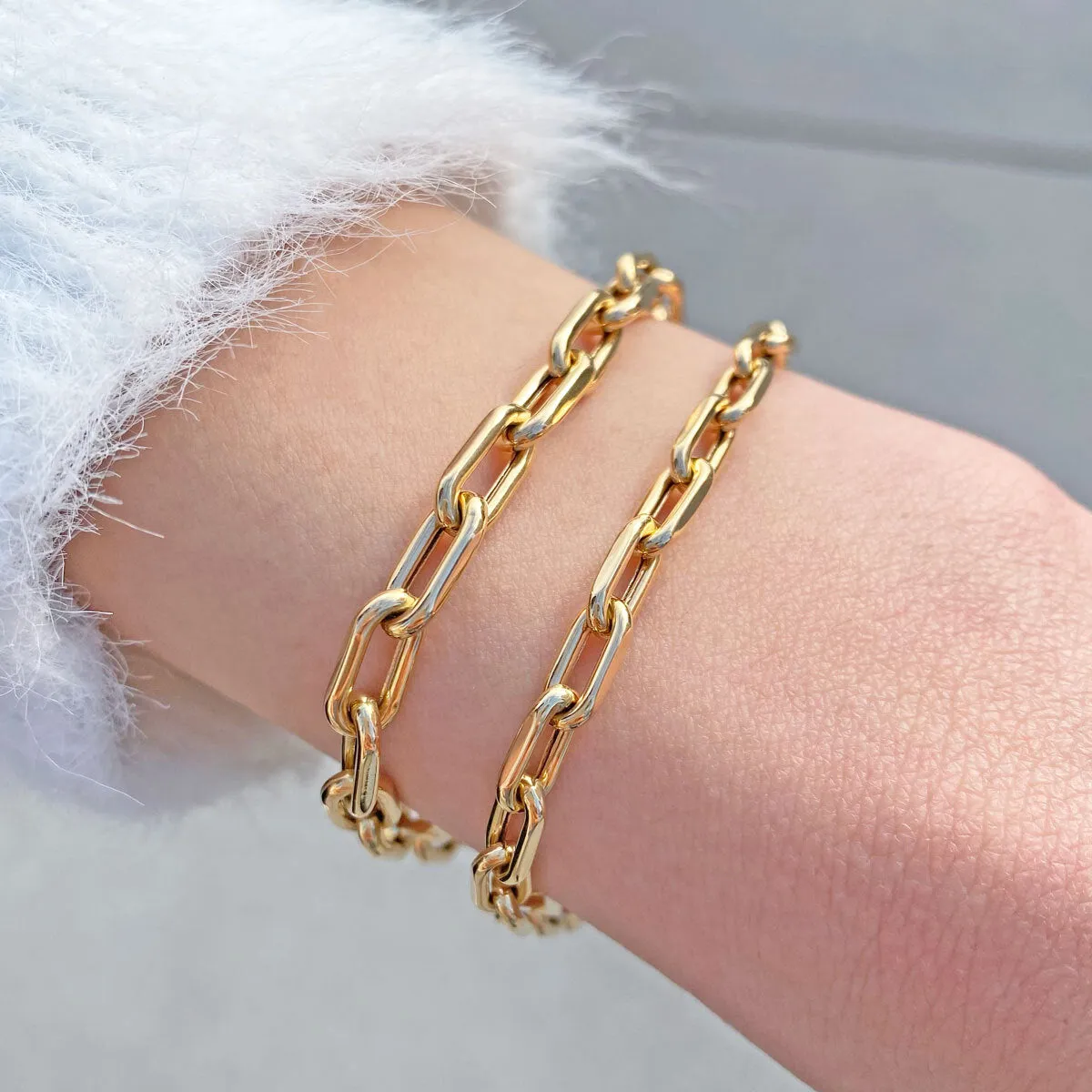 14K Beverly Chain Bracelet