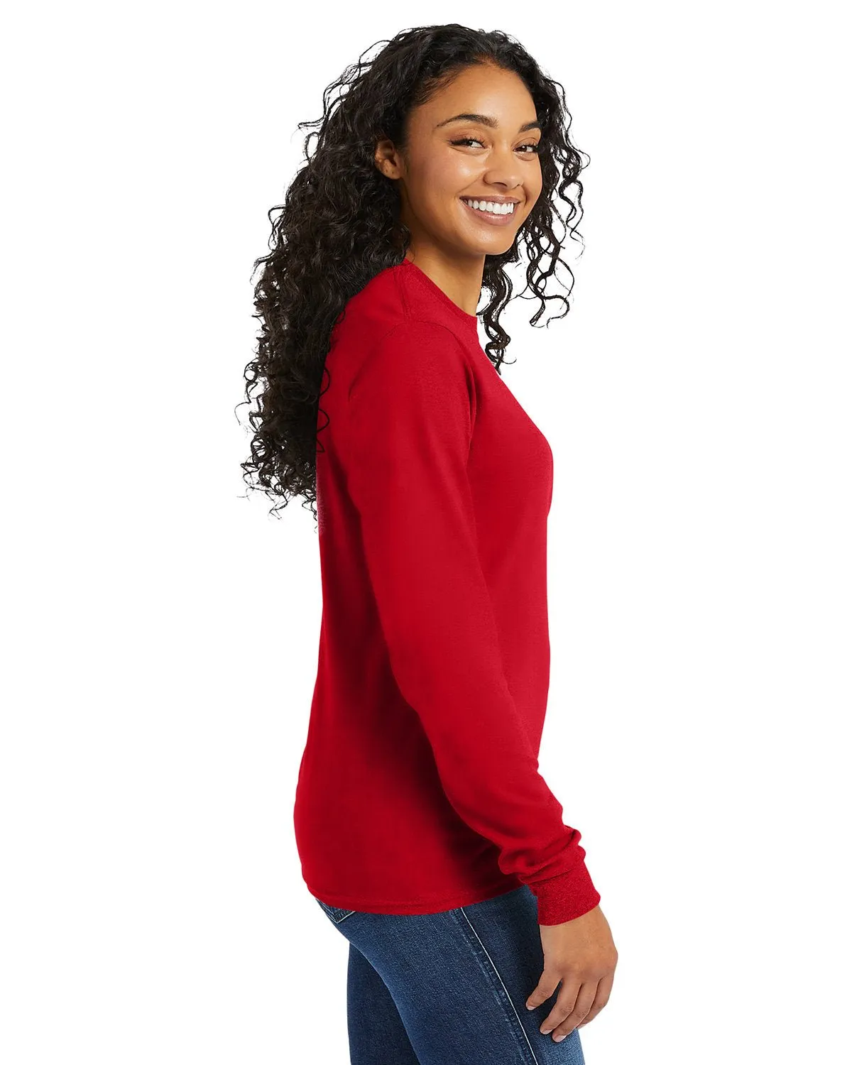 5286-Hanes-ATHLETIC RED