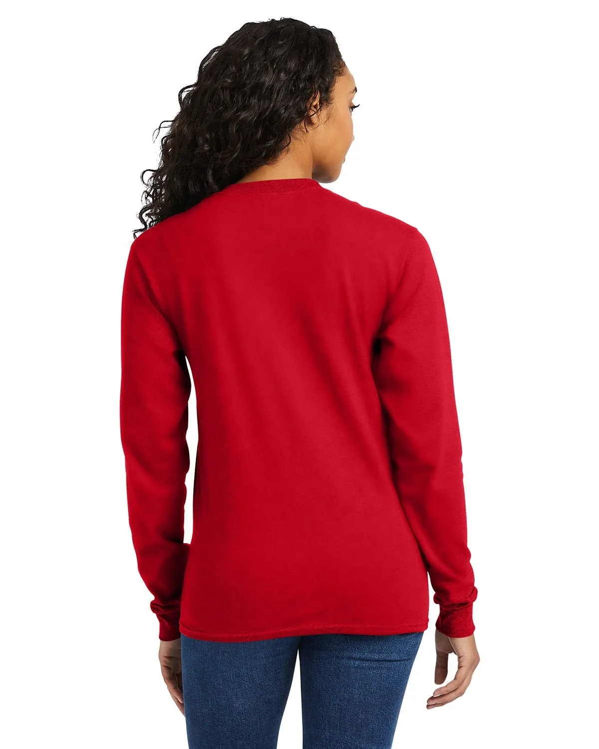 5286-Hanes-ATHLETIC RED