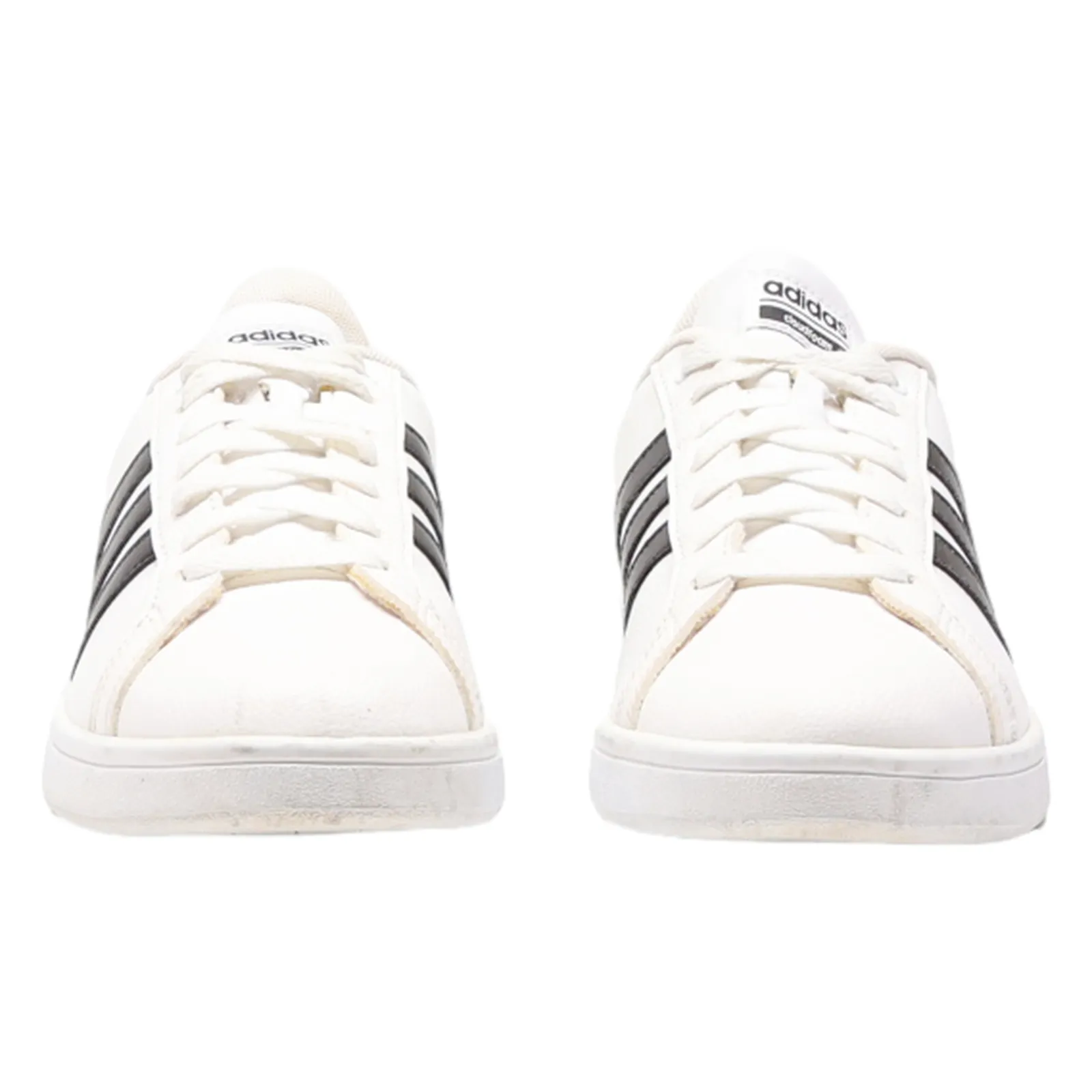 ADIDAS Cloudfoam Advantage Sneaker Trainers White Leather Womens UK 8