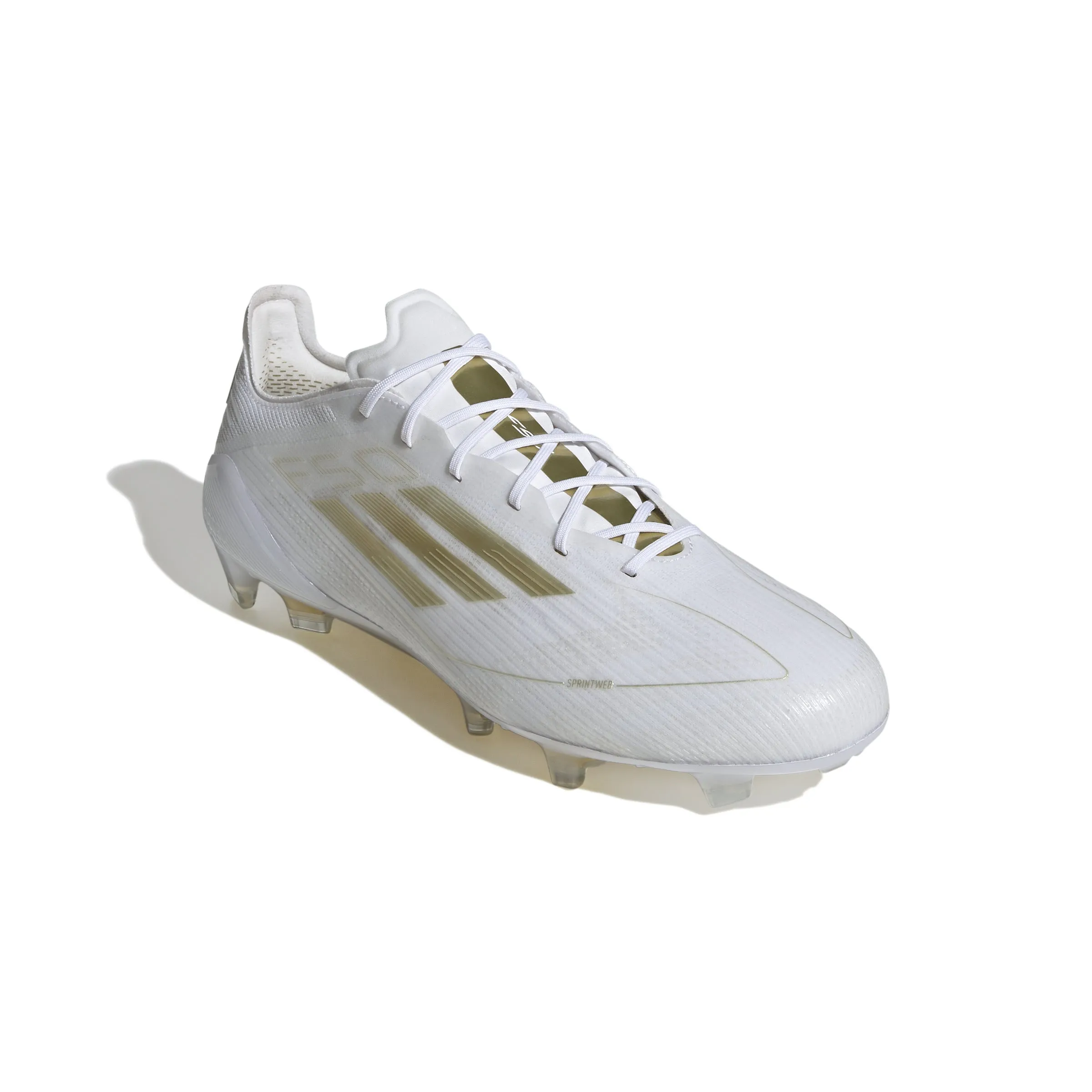 adidas F50 Elite FG- Cloud White / Gold Metallic / Cloud White