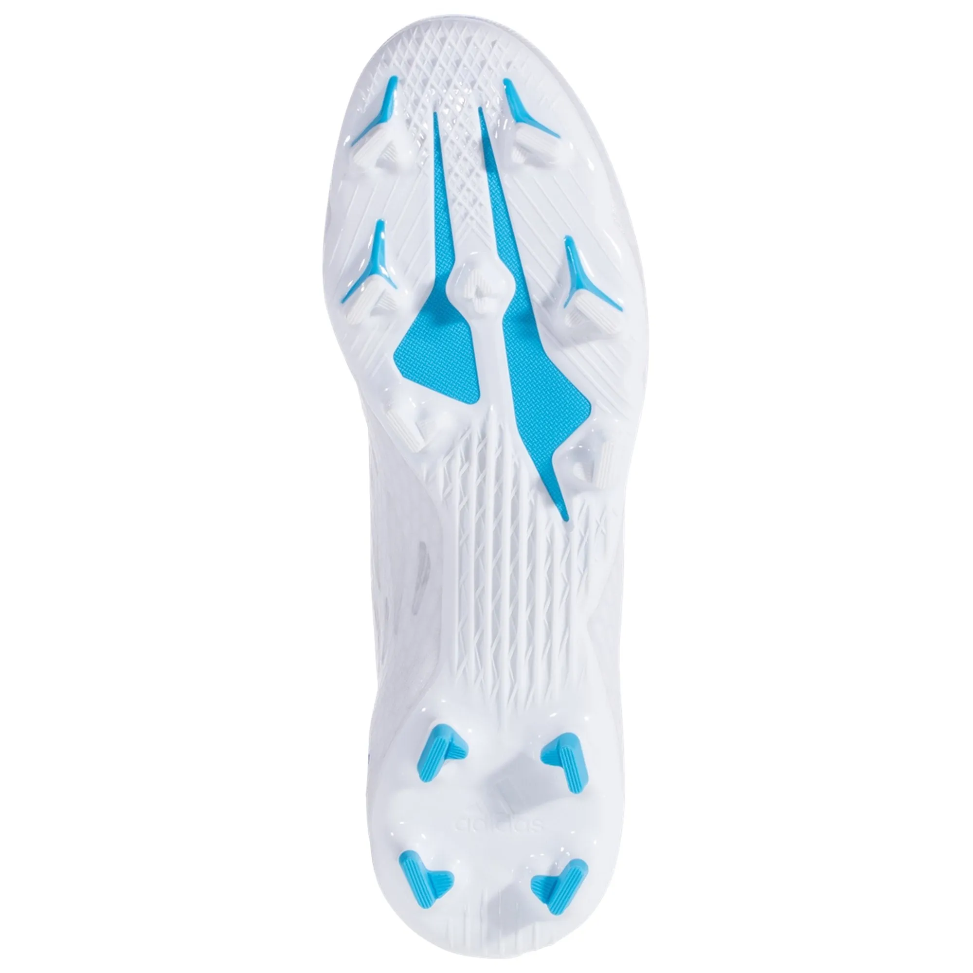 adidas X Speedflow.3 FG Firm Ground Soccer Cleats- Cloud White/Legacy Indigo/Sky Rush