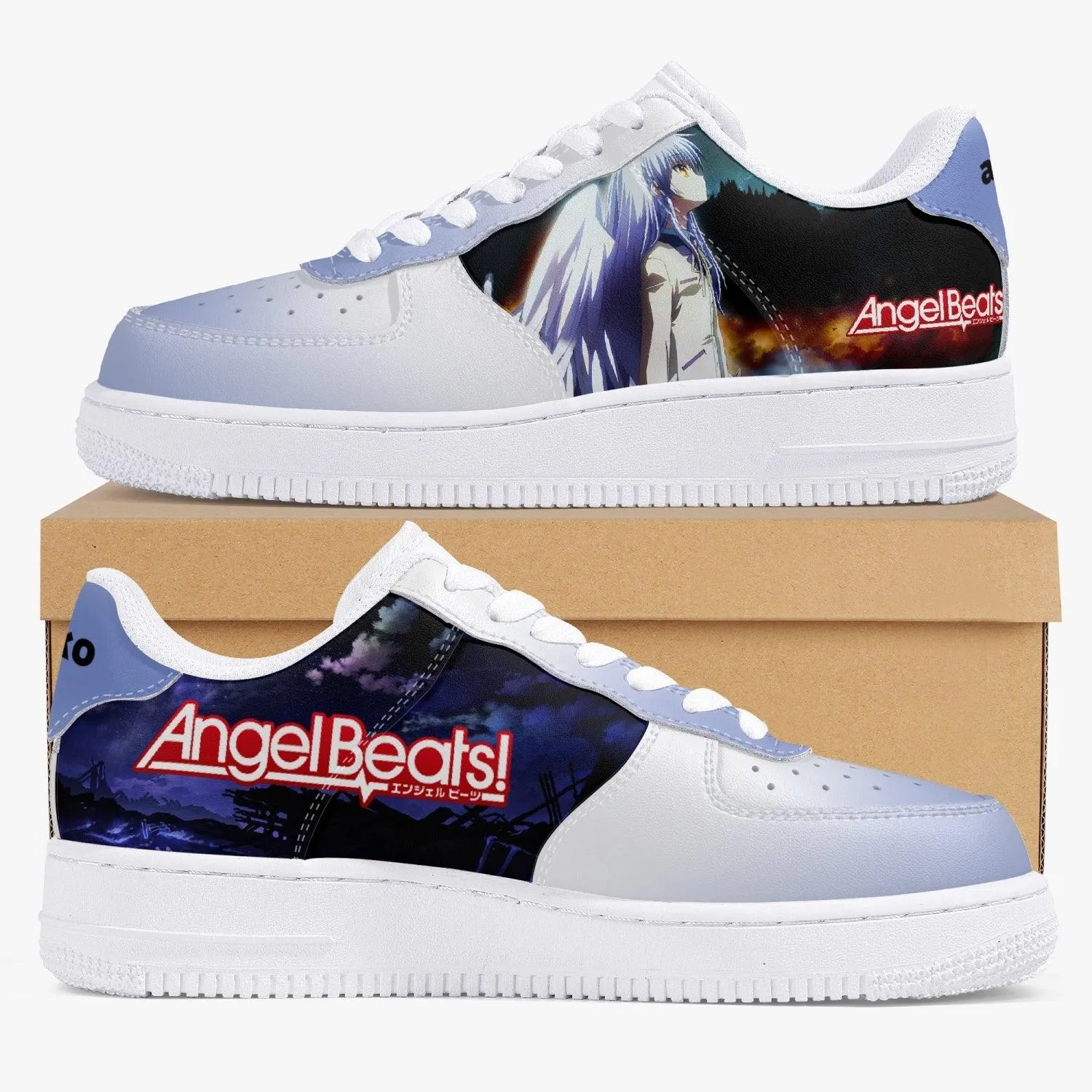 Angel Beats Kanade Air F1 Anime Shoes