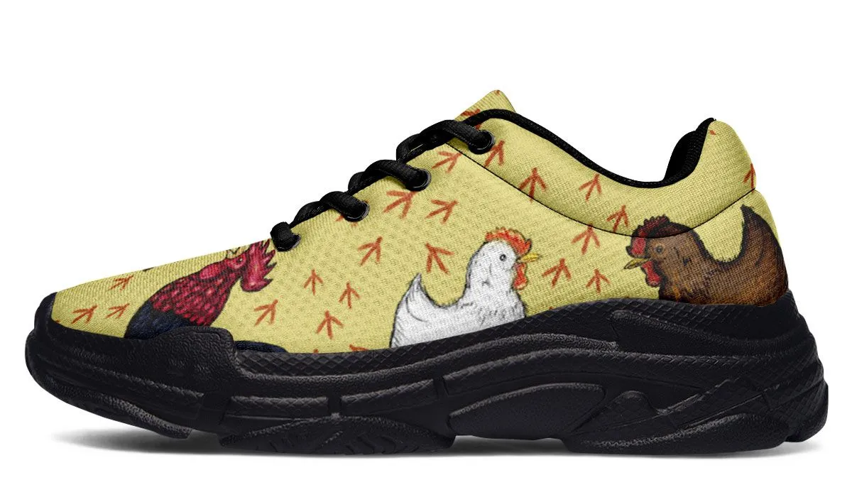 Art Chicken Chunky Sneakers