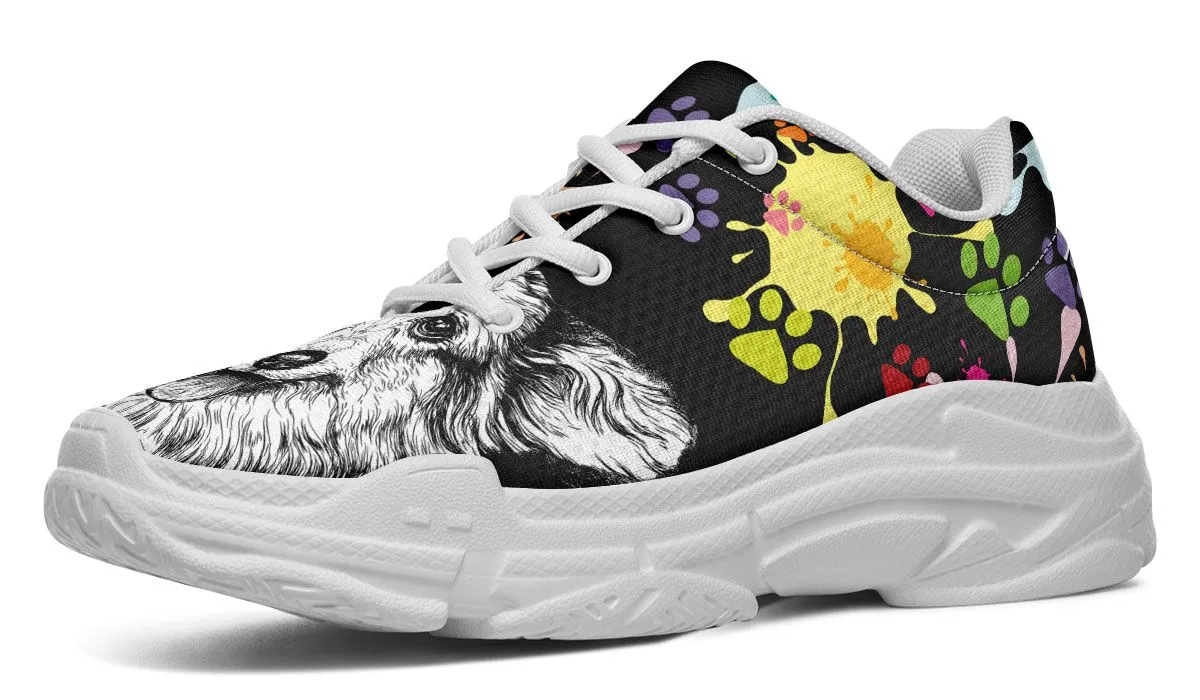 Artsy Corgi Chunky Sneakers