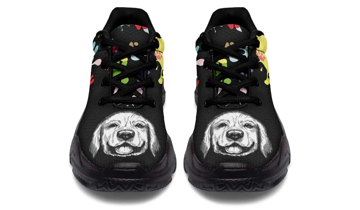 Artsy Labrador Chunky Sneakers