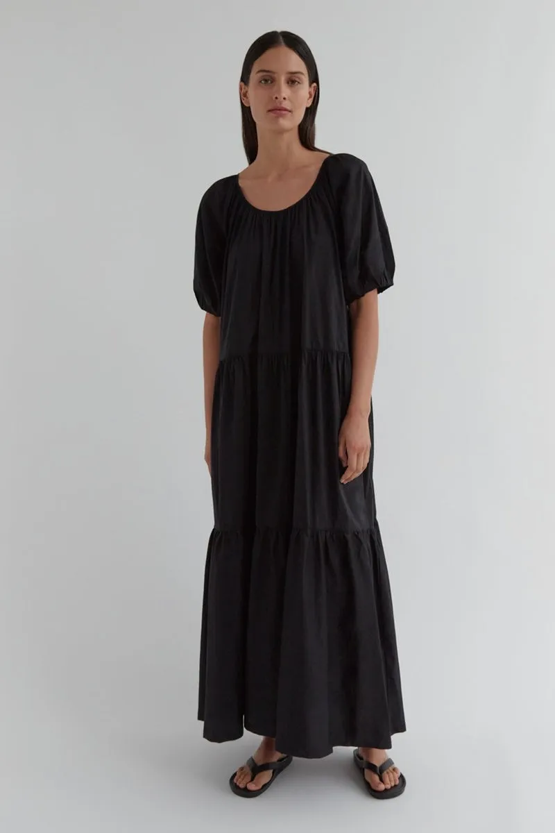 Assembly Label - Millie Tiered Dress - Black