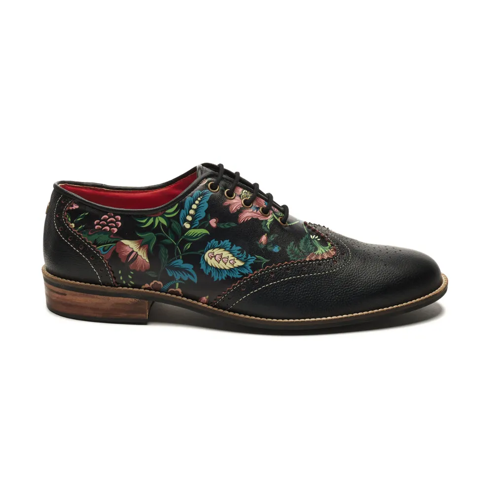 Bageecha Brogues Men – Coal