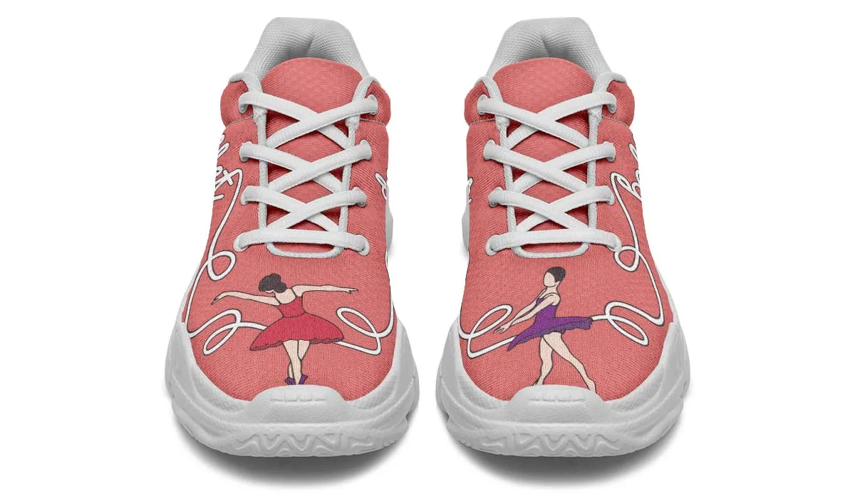 Ballet Dancer Chunky Sneakers