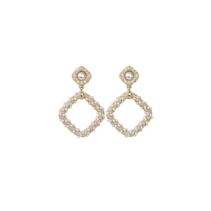 Baroque Glow Gold Earrings