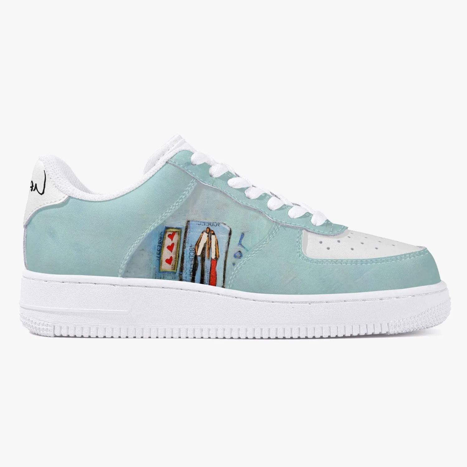 Be mine Low-Top Leather Sports Sneakers