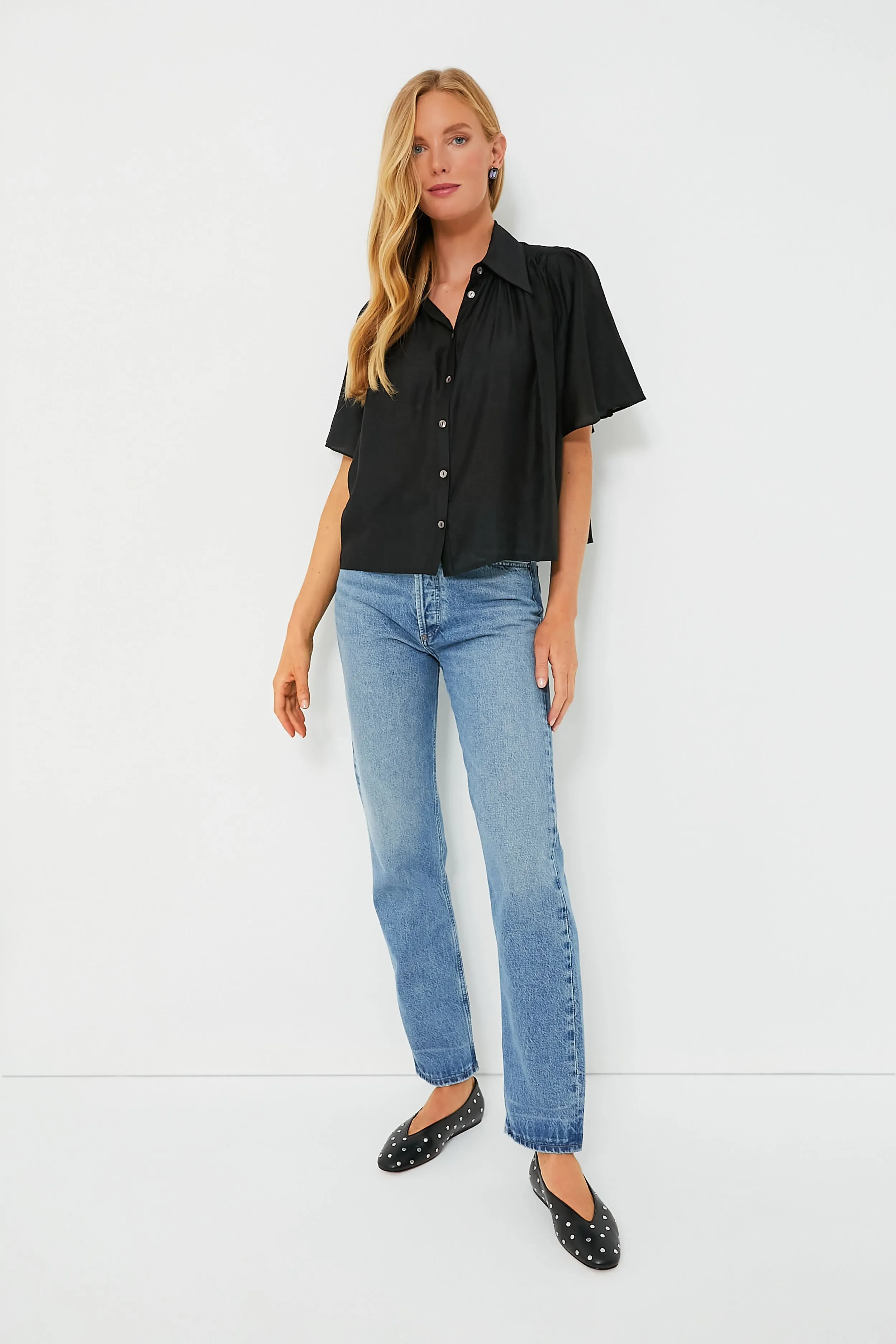 Black Clemens Blouse