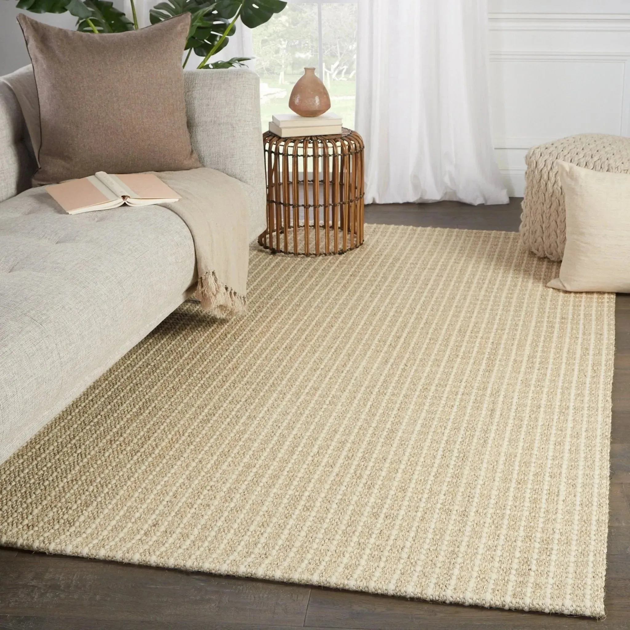 Bombay BOB06 Tane Beige/Ivory Rug