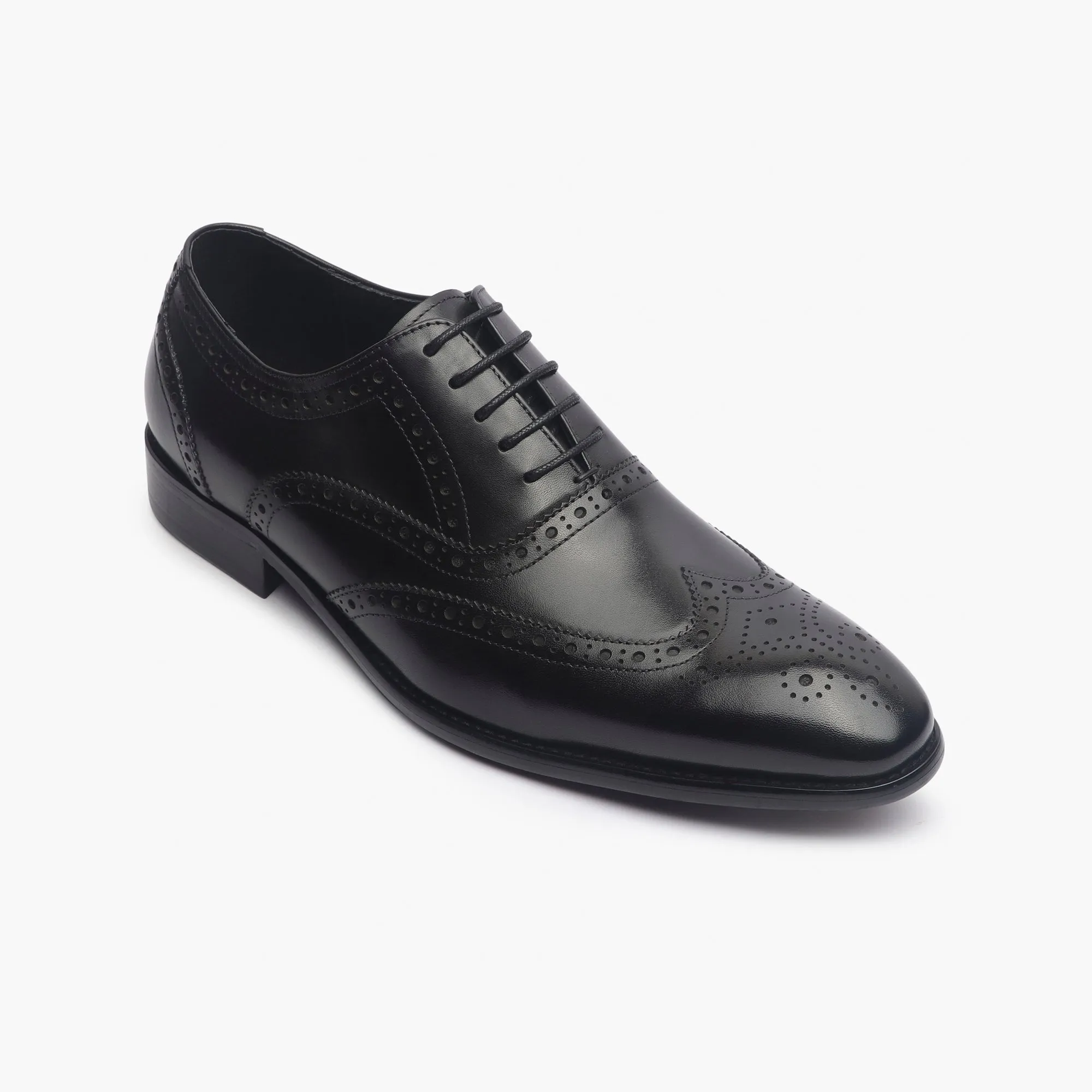 Brushed Leather Brogues