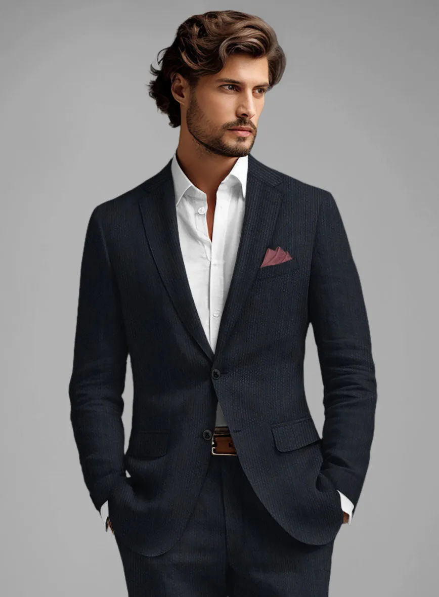 Caccioppoli Seersucker Silo Suit