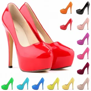 Candy-colored stilettos