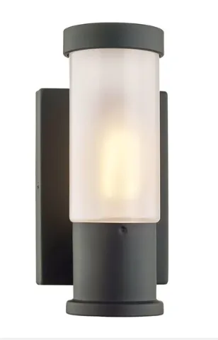 Carbyn 4.73-in W 1-Light Black Modern/Contemporary Wall Sconce