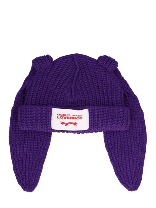 Charles Jeffrey LOVERBOY   Chunky rabbit beanie 