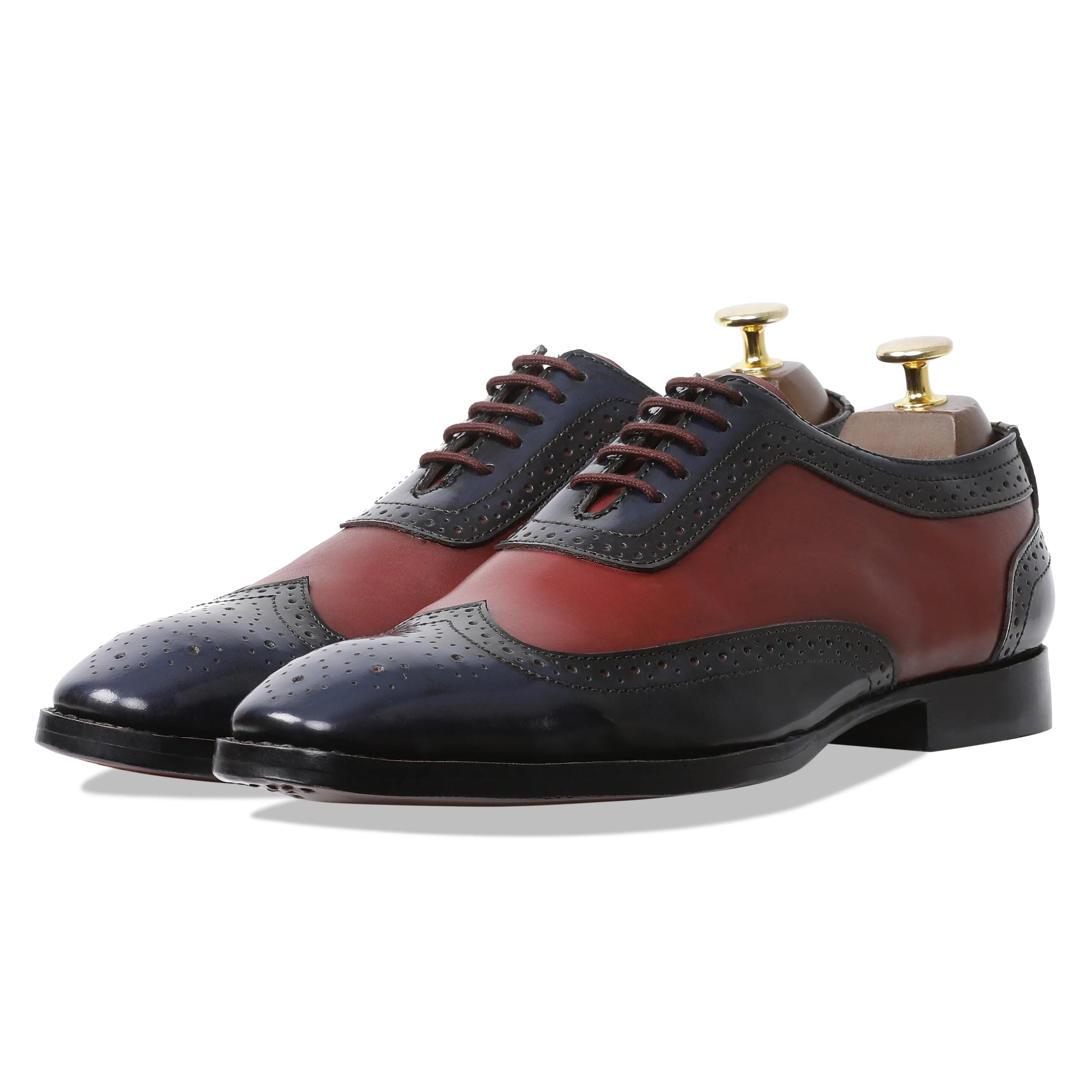 Cherokee Brogues Goodyear Cherry & Blue