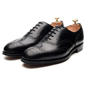 'Chetwynd' Black Leather Brogues UK 9.5 G