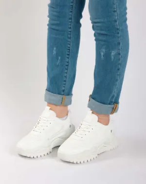 Chunky High Sneakers - White