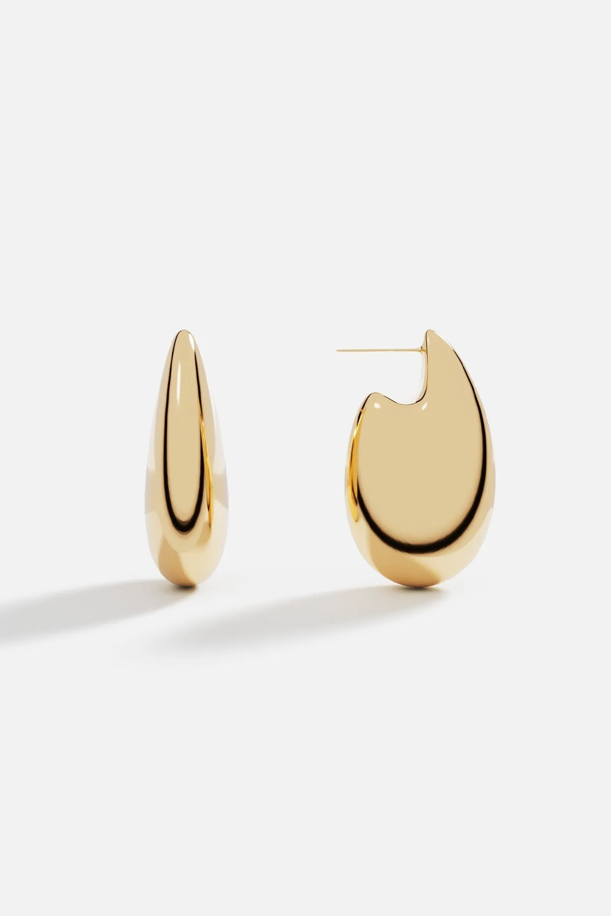 Chunky Oval Earrings