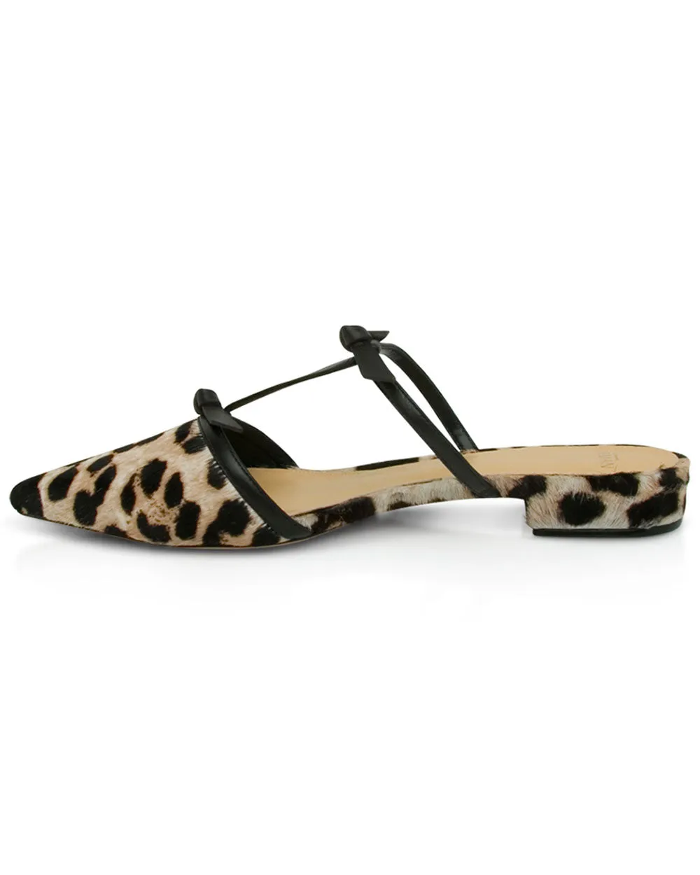 Clarita Slim Flat in Leopard