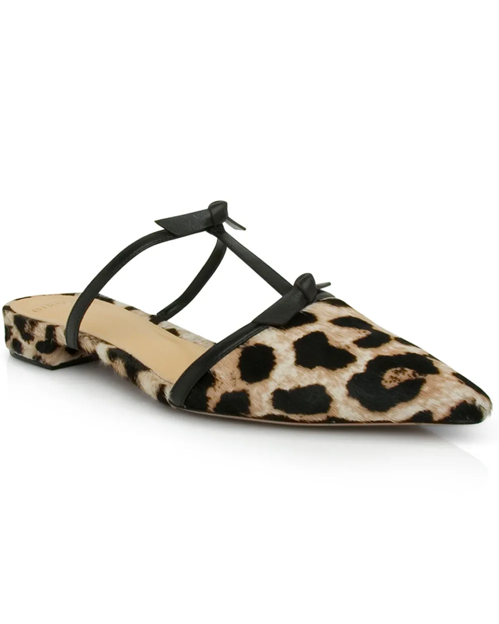 Clarita Slim Flat in Leopard