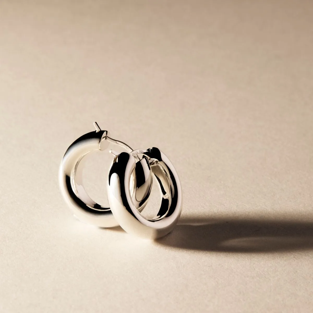 Cocoon Hoop Earring