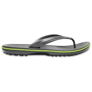 Crocs Crocband™ Flip Graphite/Volt Green