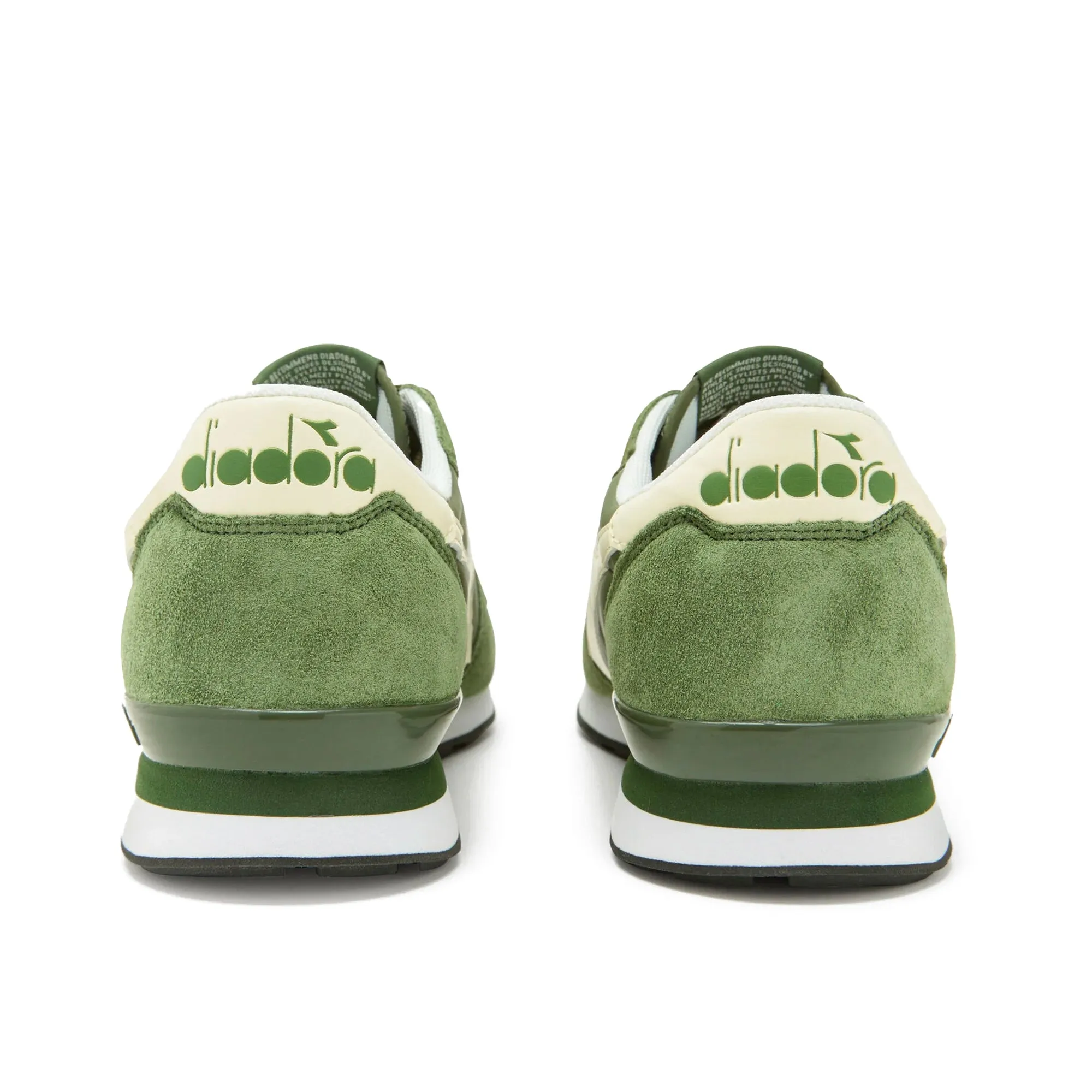 Diadora Camaro Trainers - Olivine / Whisper White