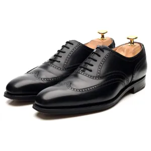 'Drummond' Black Leather Oxford Brogues UK 5.5 E