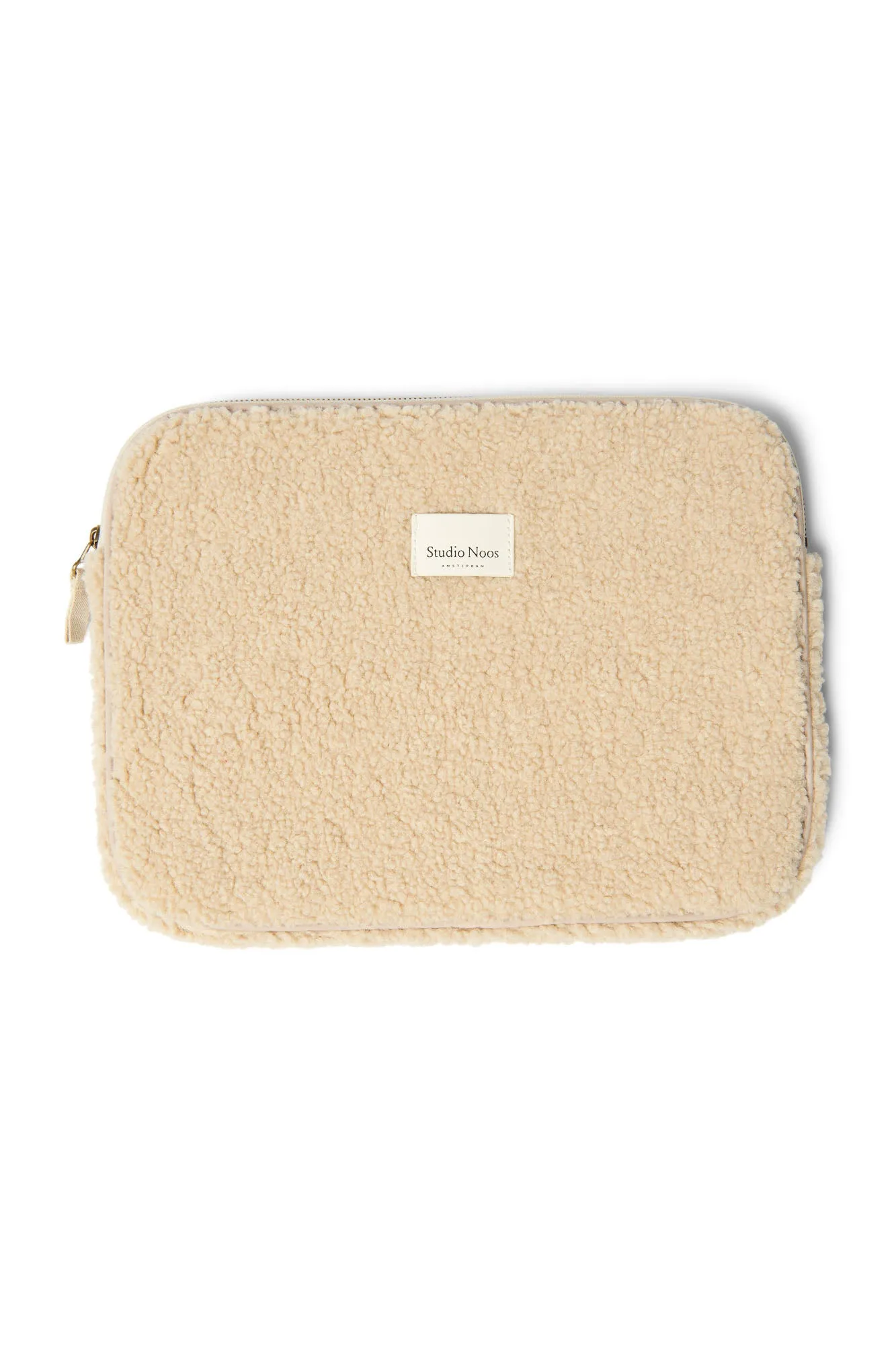 Ecru Teddy Laptop Sleeve | 13 INCH