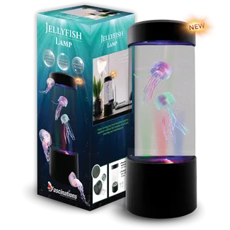 Electric Jellyfish Mood Lamp 8.5"