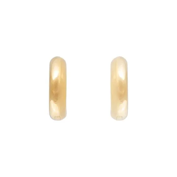 Fairley Chunky Maxi Hoops - Gold