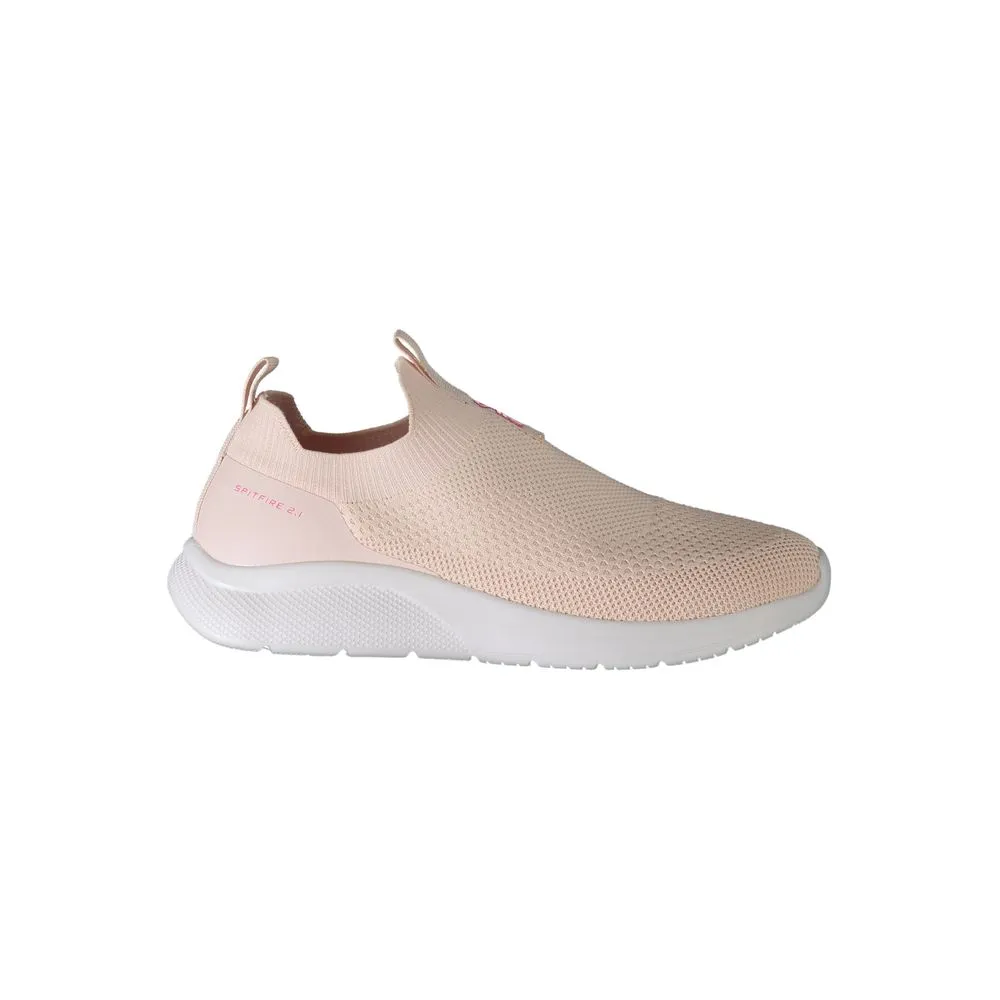 Fila Pink Polyester Women Sneaker