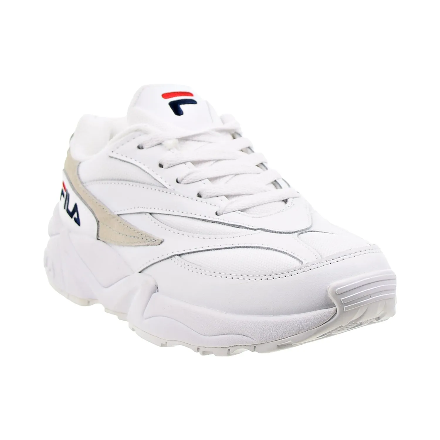 Fila V94M Men's Shoes White-Fila Navy-Fila Red