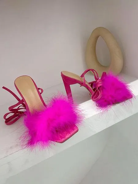 Fluffy Heels