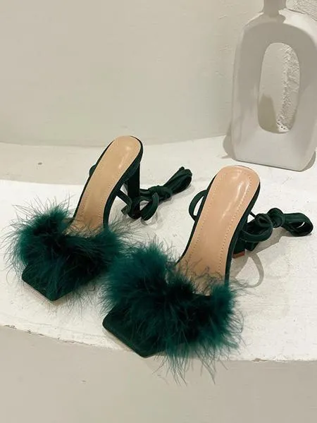 Fluffy Heels