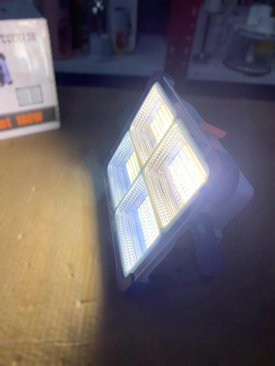 Foldable Solar Panel Led Light