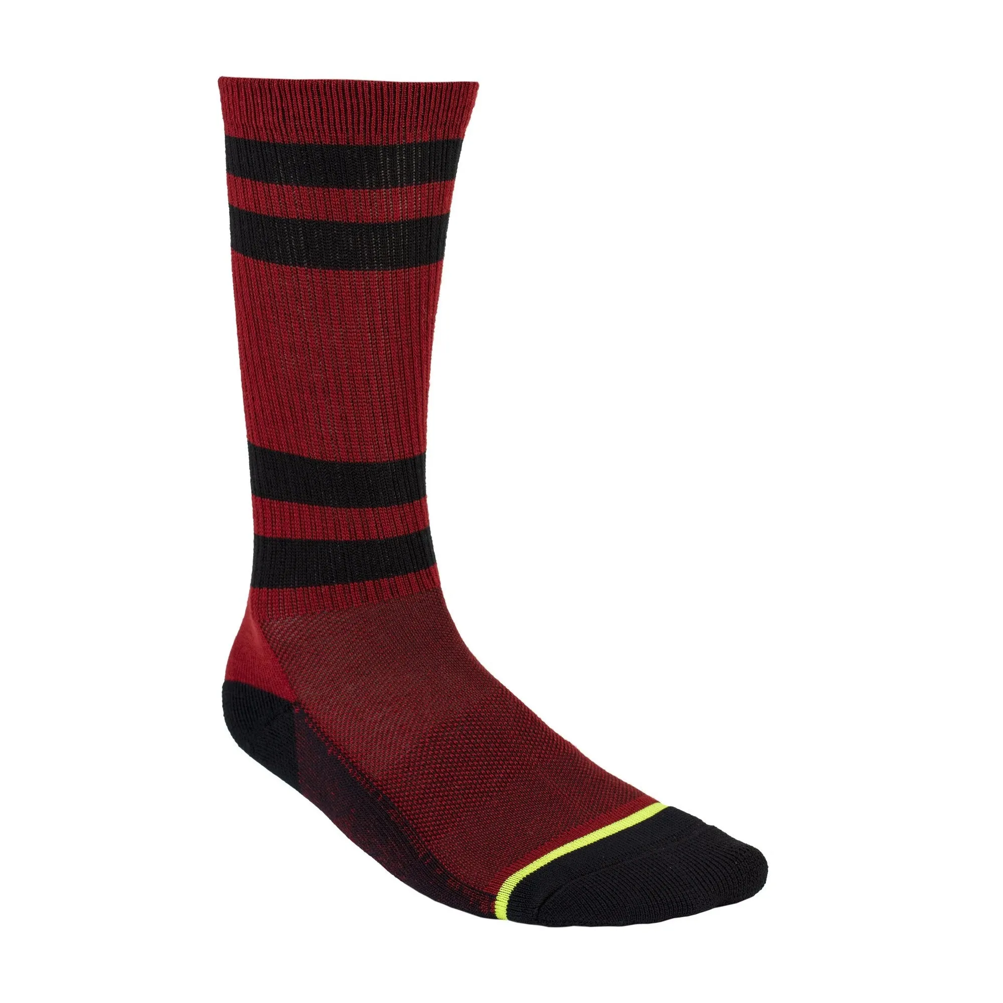 FXR Turbo Athletic Socks Steel/Rust Red