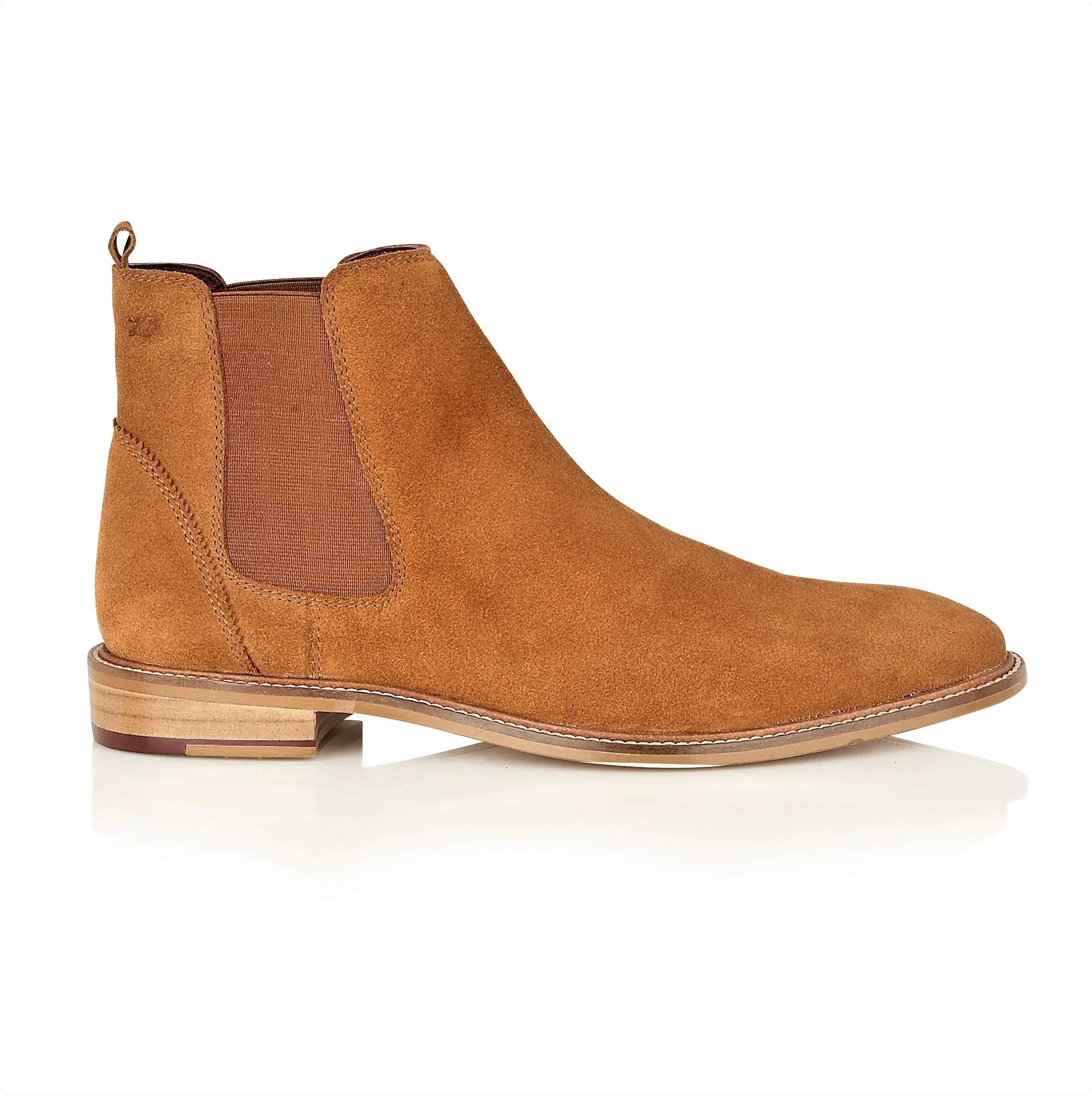 Hamilton Suede Chelsea Boot Tan