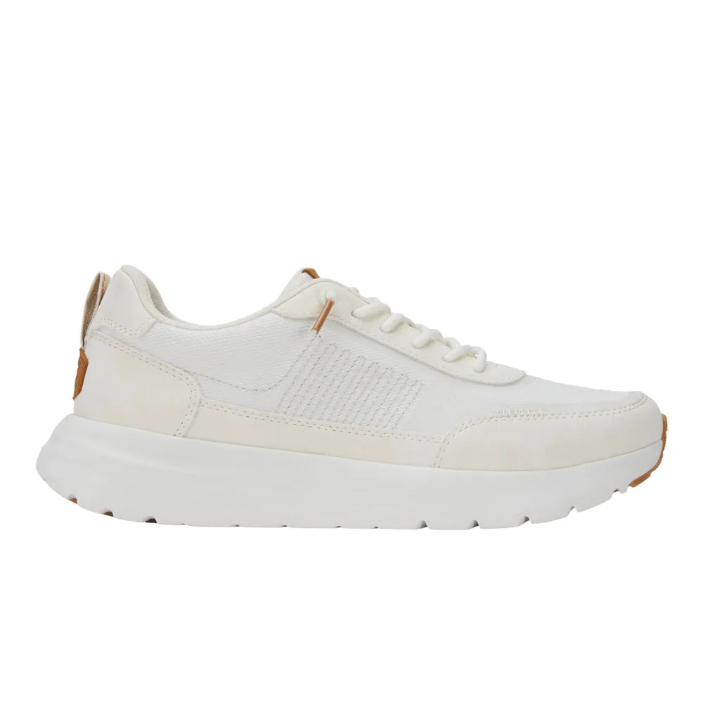 'HEY DUDE' Women's Sirocco Alta Neutrals - White