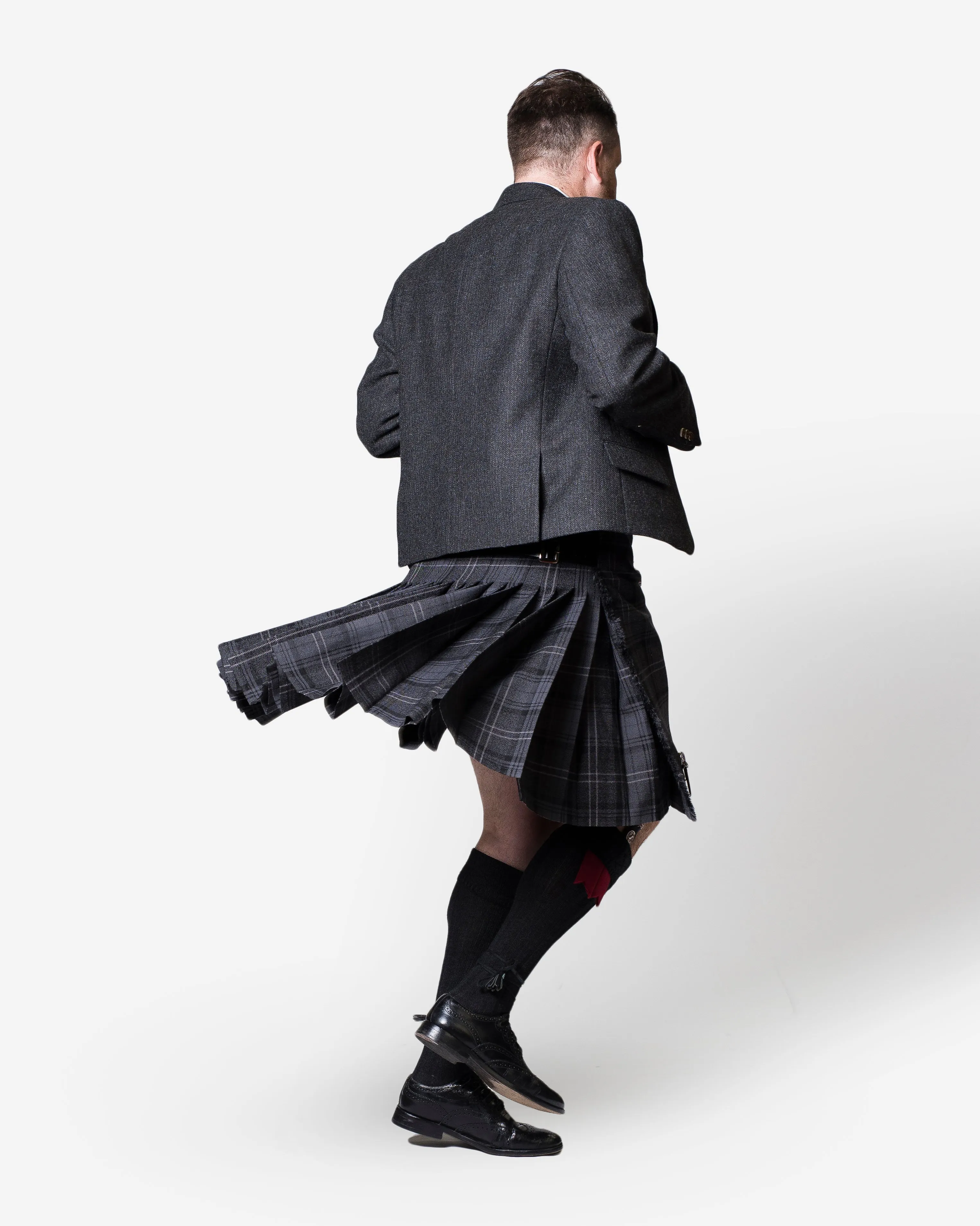 Highland Granite / Lovat Charcoal Tweed Kilt Hire Outfit