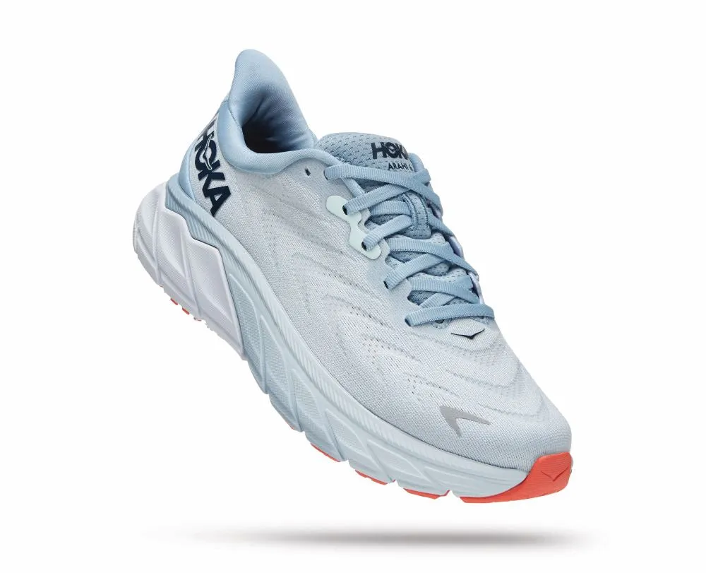 'HOKA' Women's Arahi 6 - Plein Air / Blue Fog