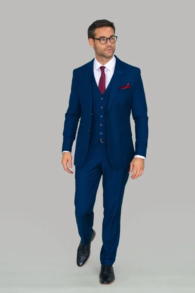 House Cavani Navy Blue 3pice Suits