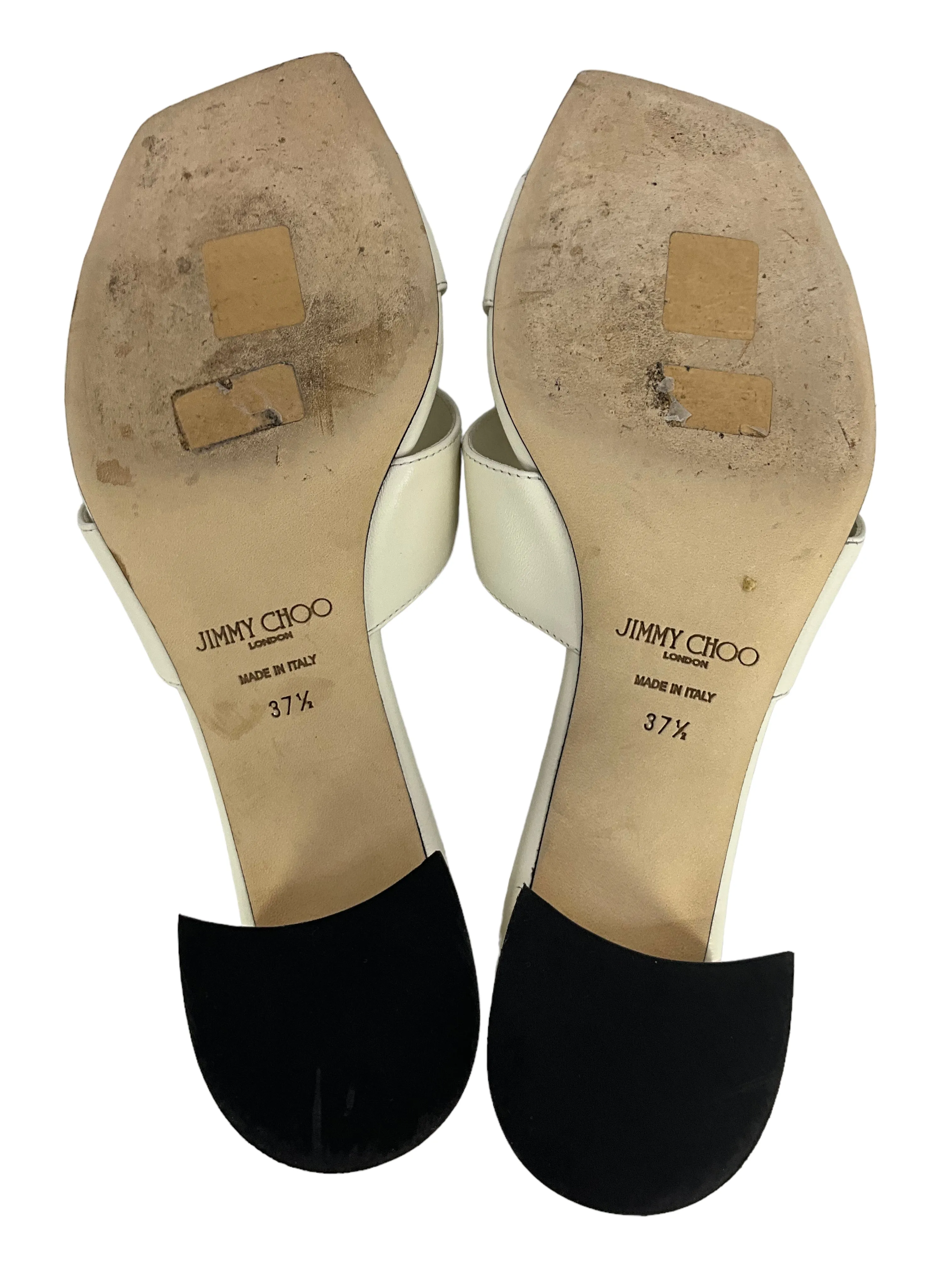 JIMMY CHOO Ellison Mule Sandals Size 7.5