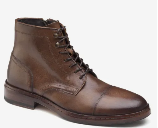 Johnston & Murphy - Cap Toe Zip Boot