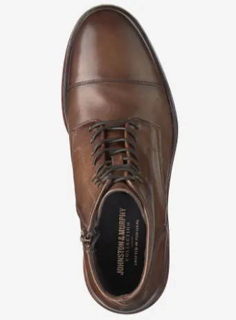 Johnston & Murphy - Cap Toe Zip Boot