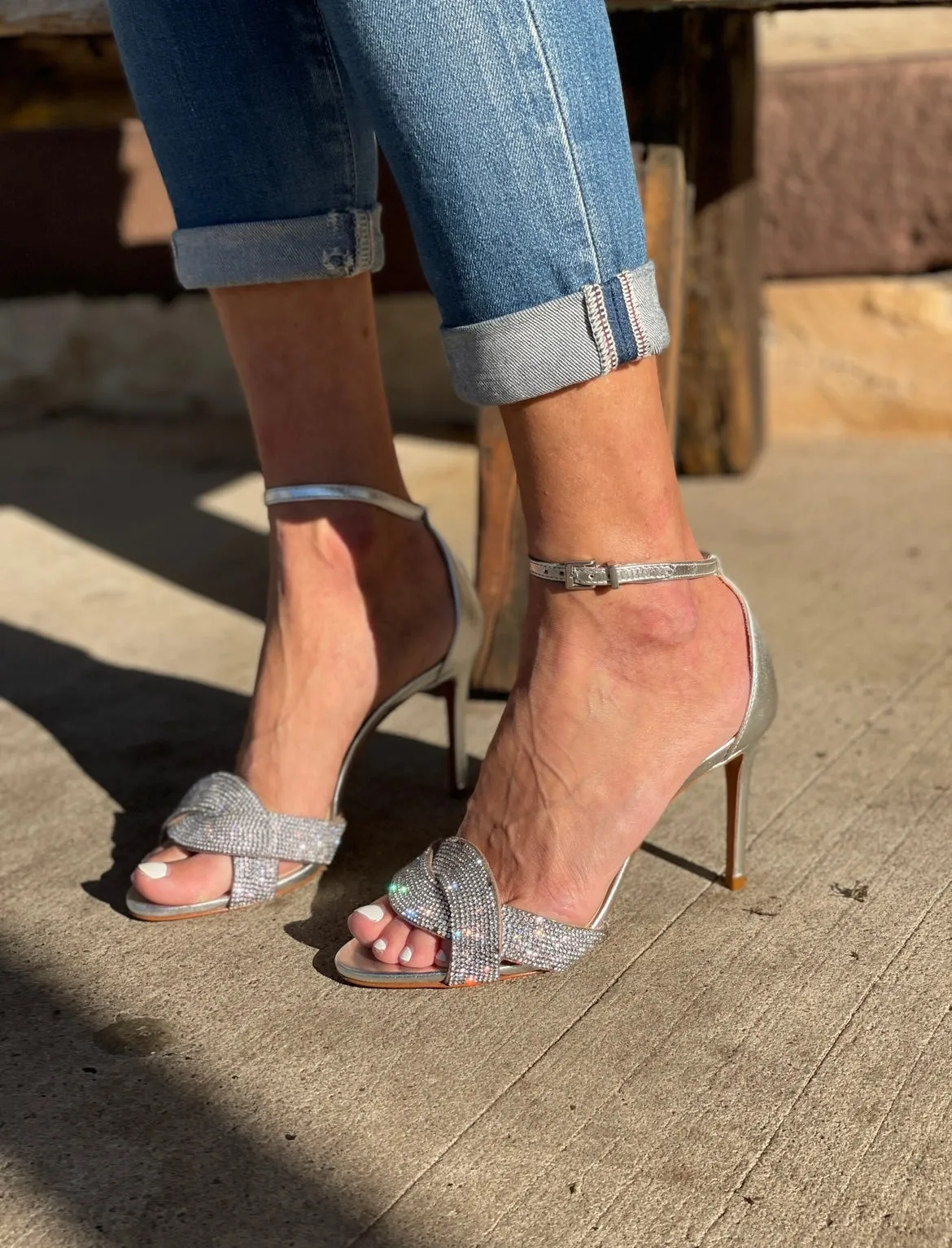 Jolita Sandal - Prata Silver